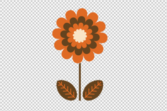 Retro Flowers SVG Bundle Product Image 2