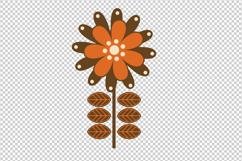 Retro Flowers SVG Bundle Product Image 3