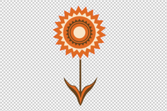 Retro Flowers SVG Bundle Product Image 4
