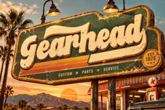GROOVY STYLE - Retro Font Product Image 2