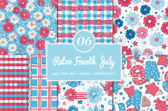 Fourth July Seamless Repeat Pattern Product Image 1