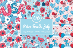 Fourth July Seamless Repeat Pattern Product Image 1