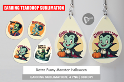 Earring Halloween Retro Monster Product Image 1