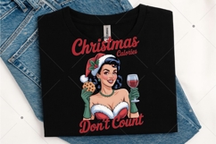 Retro Girl Christmas PNG, Retro Christmas Png, Retro Product Image 6