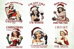 Retro Christmas Girls Sublimation Product Image 2