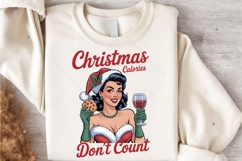 Retro Girl Christmas PNG, Retro Christmas Png, Retro Product Image 7