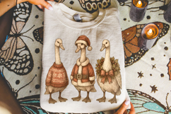 Christmas Goose, Funny Christmas Goose PNG, Merry Christmas Product Image 1