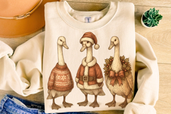 Christmas Goose, Funny Christmas Goose PNG, Merry Christmas Product Image 5