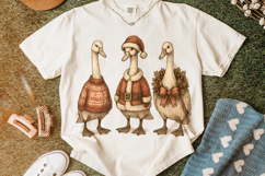 Christmas Goose, Funny Christmas Goose PNG, Merry Christmas Product Image 6