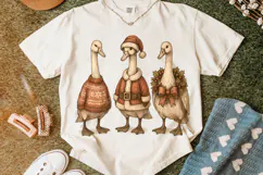 Christmas Goose, Funny Christmas Goose PNG, Merry Christmas Product Image 6