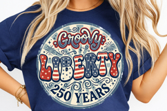 retro liberty 250, groovy patriotic png, 250th anniversary usa, 1776-2026 png, vintage 4th of july, wavy patriotic svg, liberty 250 png, american pride png, groovy usa sublimation, retro patriotic shirt