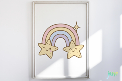 Retro Groovy Summer Clipart SVG Product Image 2