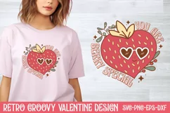 You are berry special SVG, Retro Groovy Valentine SVG Product Image 1