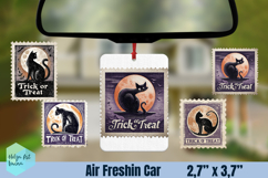 Air Freshener Car |Halloween sublimation Product Image 1