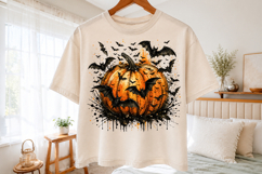 Retro Halloween Bats Png, Spooky Season Png Product Image 2