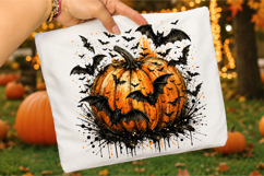 Retro Halloween Bats Png, Spooky Season Png Product Image 3