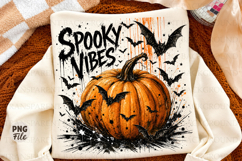 Retro Halloween Bats Png,Spooky Vibes Png Product Image 1