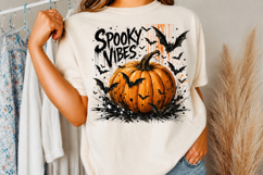 Retro Halloween Bats Png,Spooky Vibes Png Product Image 3