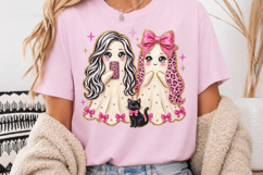 Retro Halloween Boo Ghost Sublimation PNG Product Image 3