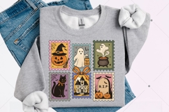 Retro Halloween Cat Ghost PNG, Girly Halloween Png, Fall Png Product Image 2