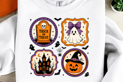 Halloween Sublimation PNG Design, Retro Halloween, PNG Product Image 3