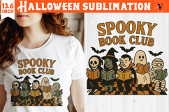 Retro halloween sublimation | Spooky clipart Product Image 1