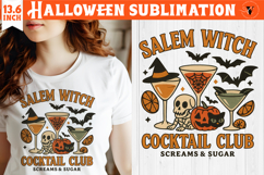 Retro halloween sublimation | Spooky clipart Product Image 1