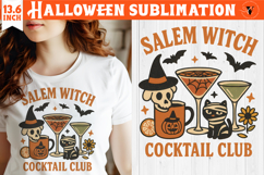 Retro halloween sublimation | Spooky clipart Product Image 1