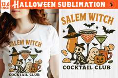 Retro halloween sublimation | Spooky clipart Product Image 1