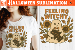 Retro halloween sublimation | Spooky clipart Product Image 1