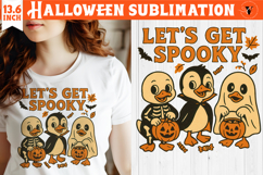 Retro halloween sublimation | Spooky clipart Product Image 1