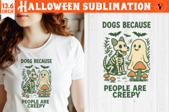 Retro halloween sublimation | Spooky clipart Product Image 1