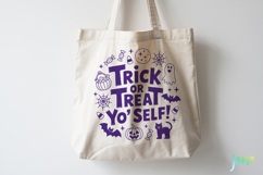 Retro Halloween Doodle SVG PNG Clipart Product Image 4