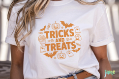 Retro Halloween Doodle SVG PNG Clipart Product Image 2