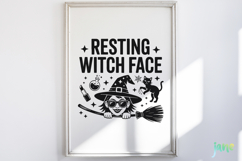 Retro Halloween Doodle SVG PNG Clipart Product Image 5
