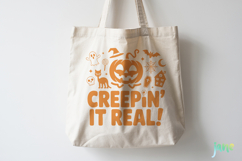 Retro Halloween Doodle SVG PNG Clipart Product Image 4