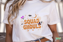 Retro Halloween Doodle SVG PNG Clipart Product Image 2