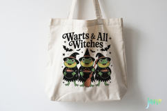 Retro Halloween Frog SVG PNG Product Image 4