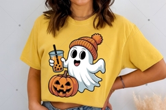 Halloween Coquette Ghost PNG, Halloween Ghost PNG, Spooky Product Image 5