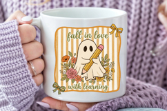 Retro Halloween Ghost Sublimation PNG Product Image 6