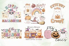 Retro Halloween Sublimation Clipart Product Image 2