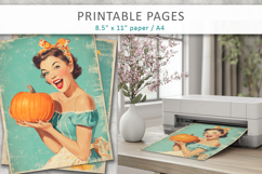 vintage pin-up halloween Product Image 3