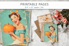 vintage pin-up halloween Product Image 5