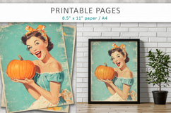 vintage pin-up halloween Product Image 6