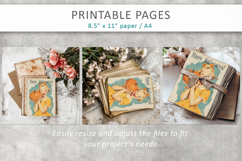 vintage girl illustration, 1950s halloween printable Product Image 7
