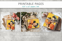 vintage junk journal pages, smiling women halloween Product Image 8