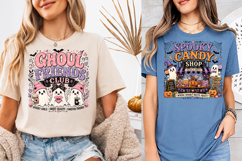 Retro Halloween PNG Bundle, Spooky Sublimation Design Product Image 3