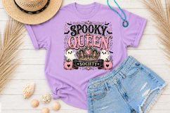 Retro Halloween PNG Bundle, Spooky Sublimation Design Product Image 5