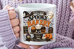 Retro Halloween PNG Bundle, Spooky Sublimation Design Product Image 6