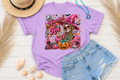 Retro Halloween Skeleton Sublimation, Ribbon Girls Night Product Image 2